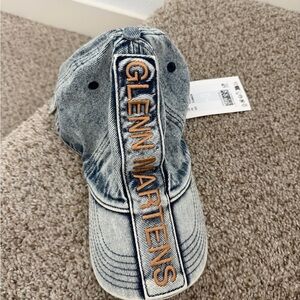 H&M Glenn Martens Blue Denim Cap